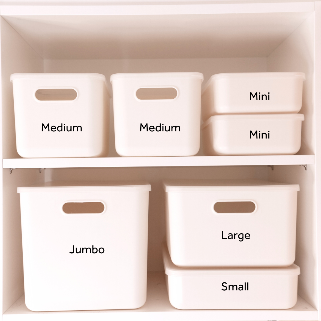 Storage Container with Plastic Lid - Mini