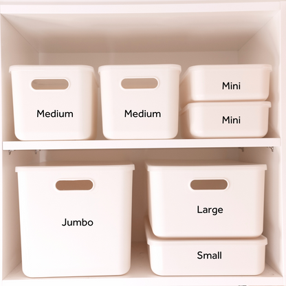 Storage Container with Plastic Lid - Small