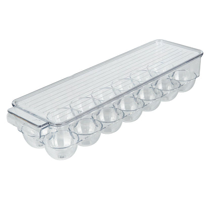 Clear Fridge Egg Organiser Tray