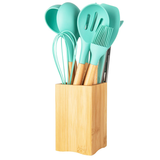 Mint 10-Piece Silicone Utensil Set