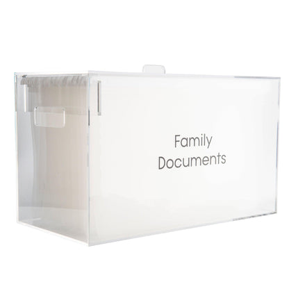 Acrylic Document Organiser © - Little Label Co - Storage & Organization - 20%, Catchoftheday, Document Holder, Home Organisation, Office Organisation, Storage Containers