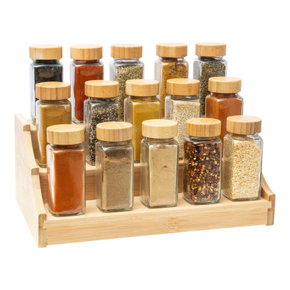 Bamboo Shaker Spice Jars 125ml - Little Label Co - - 30%