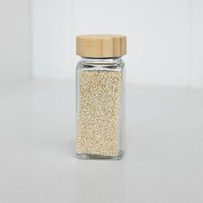 Bamboo Shaker Spice Jars 125ml - Little Label Co - - 30%