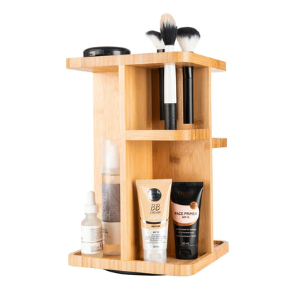 Bamboo Turnable Cosmetic Organiser - Little Label Co - Storage & Organization - 60%, Catchoftheday, warehouse