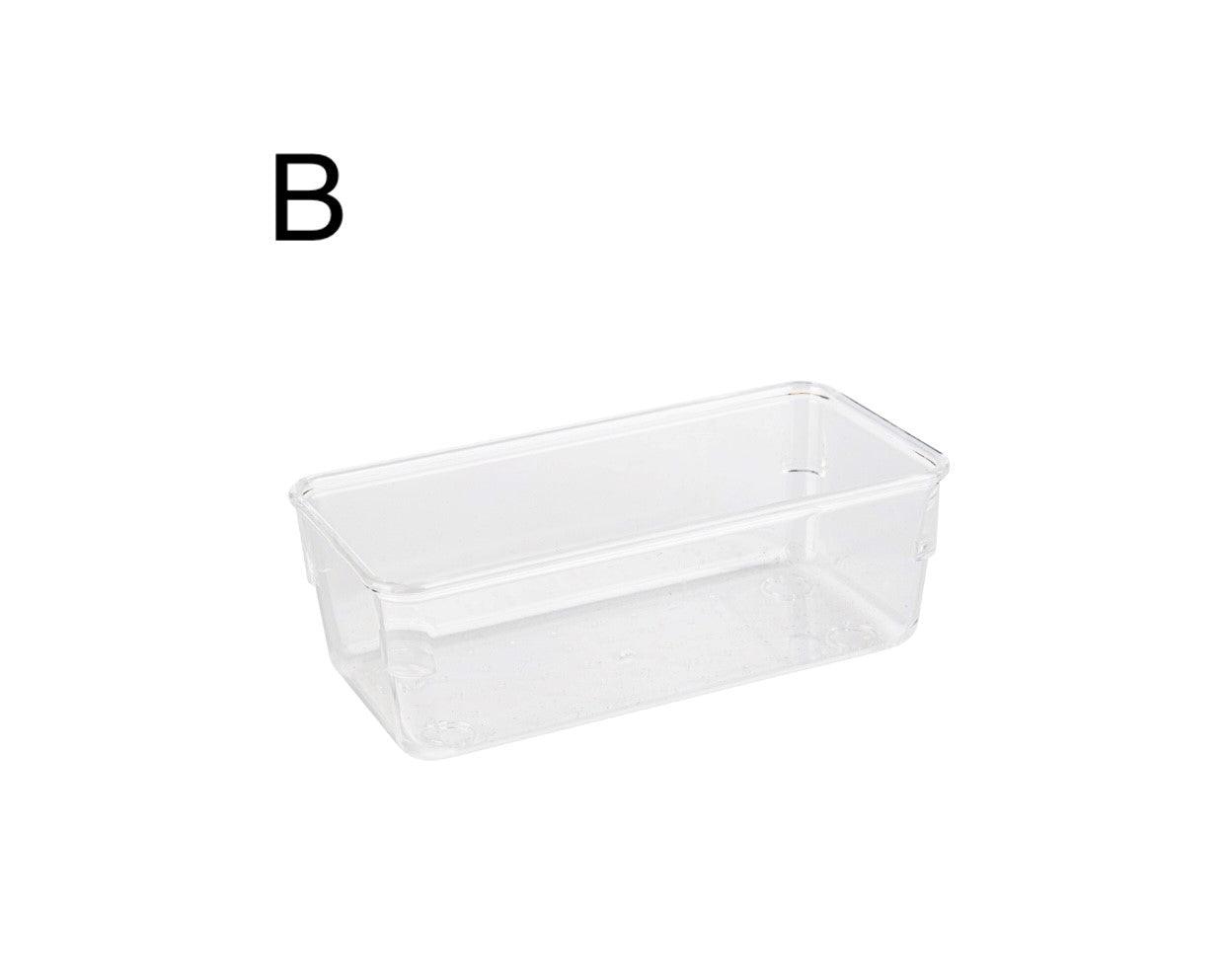 Clear Drawer Organiser Trays - Set of 20 Drawer organiser Drawer organisers Drawer Dividers Draw dividers Kitchen organisation Stationary Organisation