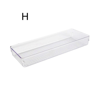 Clear Drawer Organiser Trays - Set of 20 Drawer organiser Drawer organisers Drawer Dividers Draw dividers Kitchen organisation Stationary Organisation