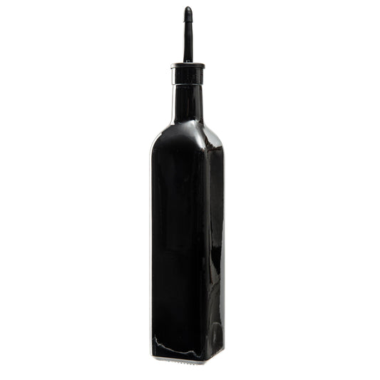 X-500ml Oil & Vinegar Bottles BLACK